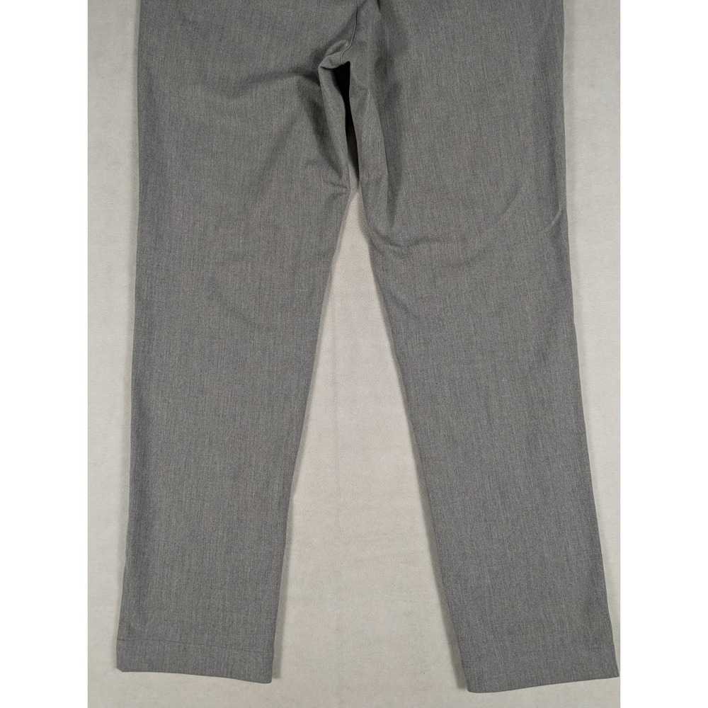 Zara Man Gray Flat Front Dress Pants Trousers Mens USA 32 Made in Morocco - Picture 6 of 8